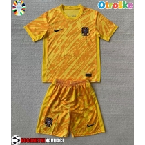 Otroške Nogometnih dresov Portugalska Vratar Domači EP 2024 Kratki rokavi (+ hlače)